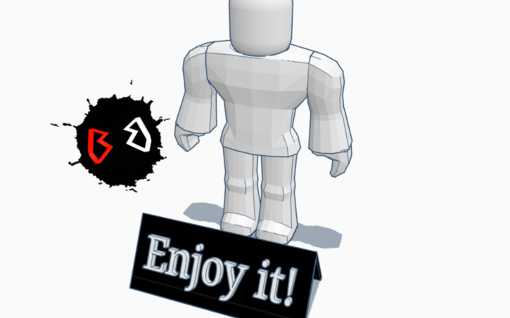 3D design Customizable Roblox 2.0 [R6] - Tinkercad