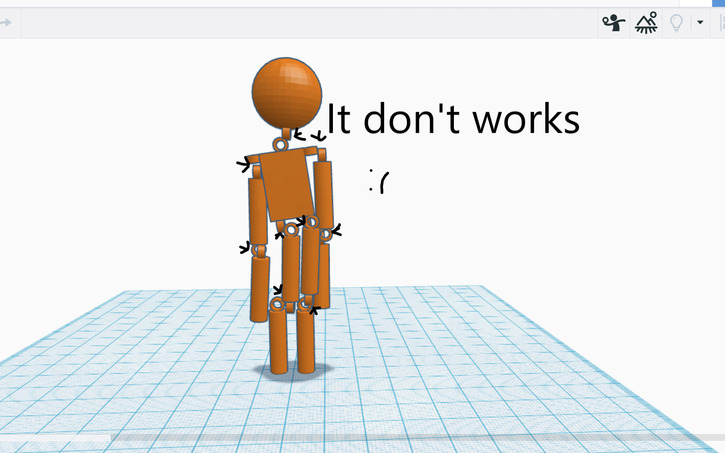 3D design Sim lab RAGDOLL - Tinkercad