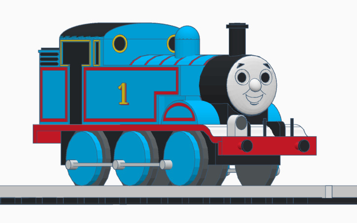 3d Design Bachmann Thomas The Tank Engine Tinkercad