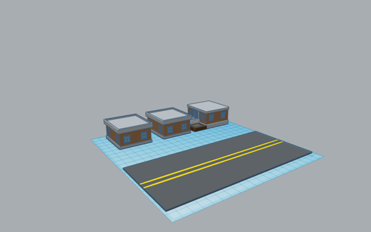 3D design Printable Modular Apartments - Tinkercad