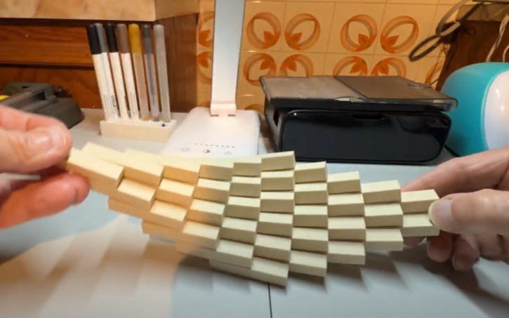 Codeblock design Optimized Pixel Cube Fidget Toy v1.0 - Tinkercad