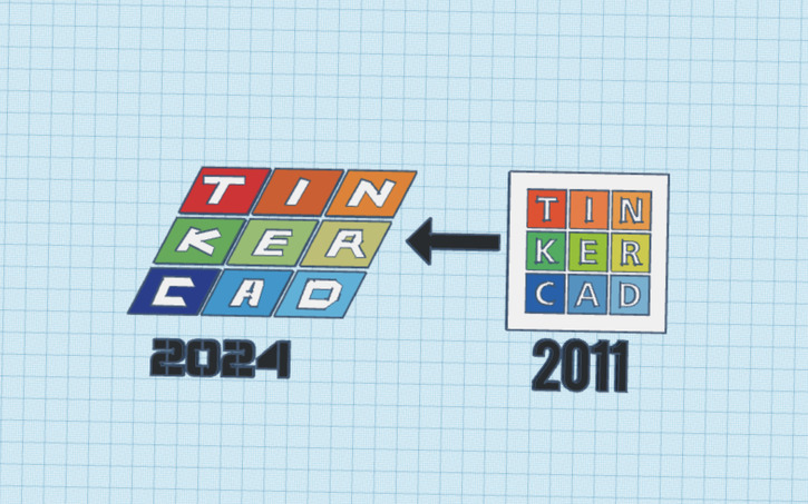 3D Design New 2024 Tinkercad Logo Tinkercad   T725 