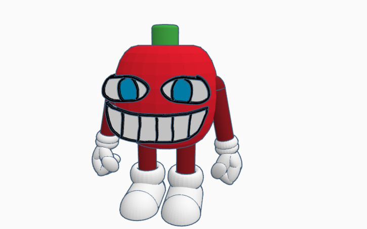 3D design pepperman - Tinkercad