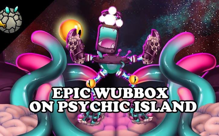 3D design Psychic island epic wubbox (Pose 1) - Tinkercad