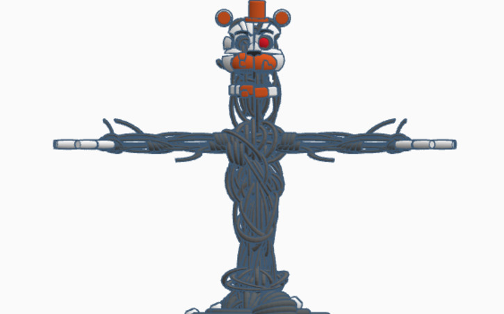 Molten Freddy v transparent background PNG clipart