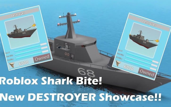 Destroyer And Stealth Boat Sharkbite Tinkercad - roblox sharkbite we bought giant military ship