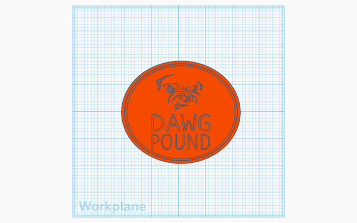 Cleveland Browns Dawg Pound logo concept submission — designed by