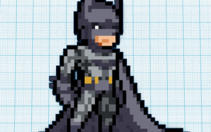 Batman 8-Bit | Tinkercad