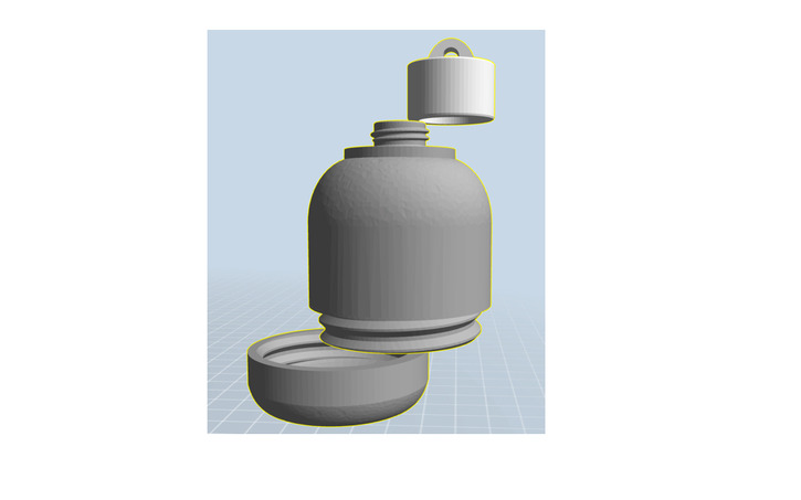 STL file Protein Shaker, Water Shaker Container 🚰・3D print