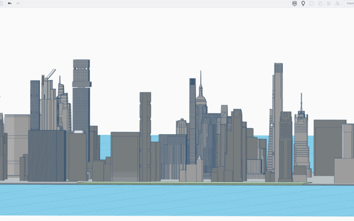 3D design New York City 2025 | Tinkercad