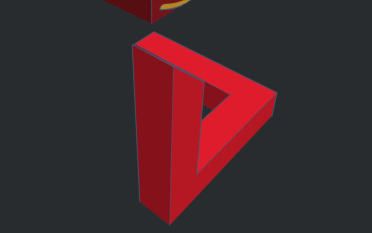 3D design ΔURΔ Illusions Stage - Tinkercad