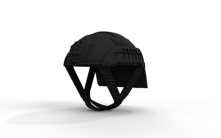 3D design Tactical Helmet | Tinkercad