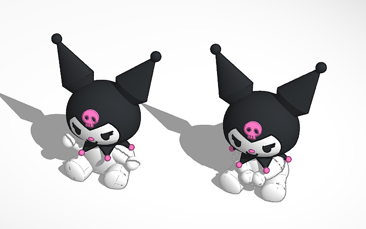 3D design Kuromi - Tinkercad