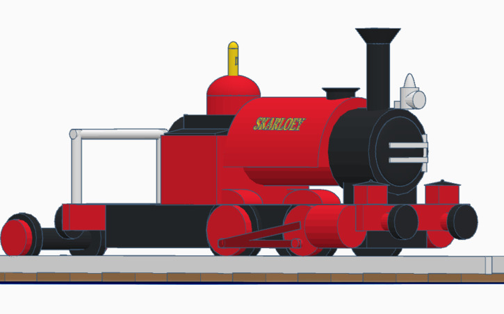 3D design UPDATE Skarloey The Old Engine | Tinkercad