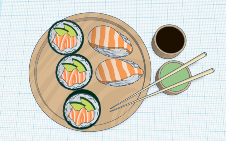 Vẽ sushi không đơn thuần chỉ là một trò chơi vui mà còn cung cấp cho bạn những kiến thức thú vị về hình dáng và cách phối màu của các loại sushi. Hãy xem những hình ảnh này và cùng trở thành một họa sĩ sushi chuyên nghiệp!