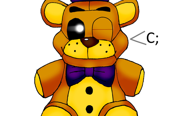 3D design Fnaf 4 Fredbear Plush(Plushbear..?) Model - Tinkercad