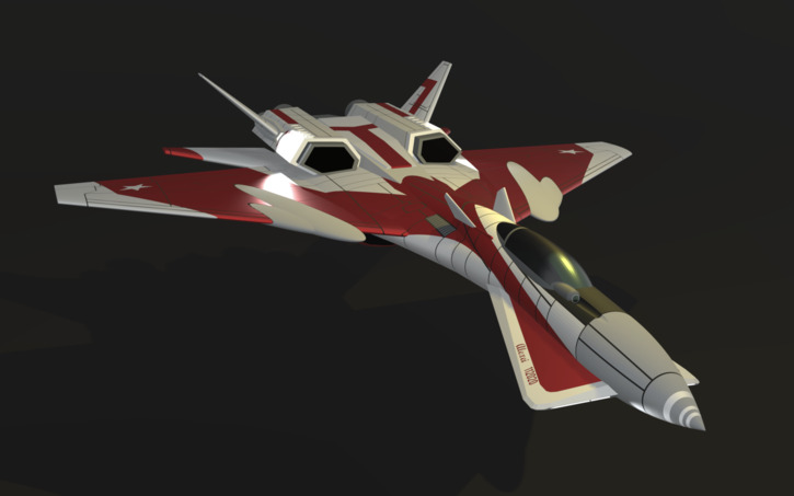 3D design MiG-129 Kingpin 