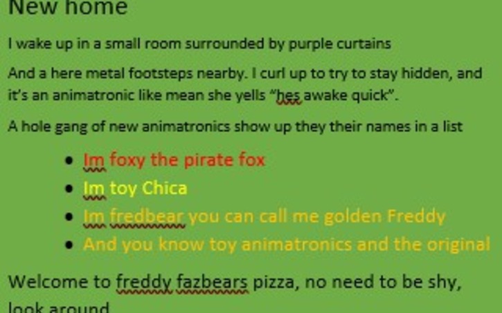 FNAF 1 Song but the lyrics are Roblox Usernames 