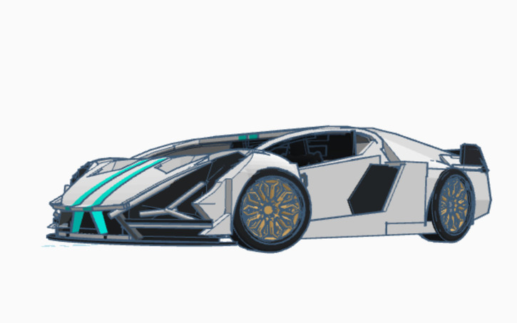 Lamborghini Sian FKP37 ED | Tinkercad