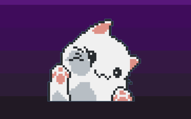3d Design Pixel Art Cat Tinkercad 6668