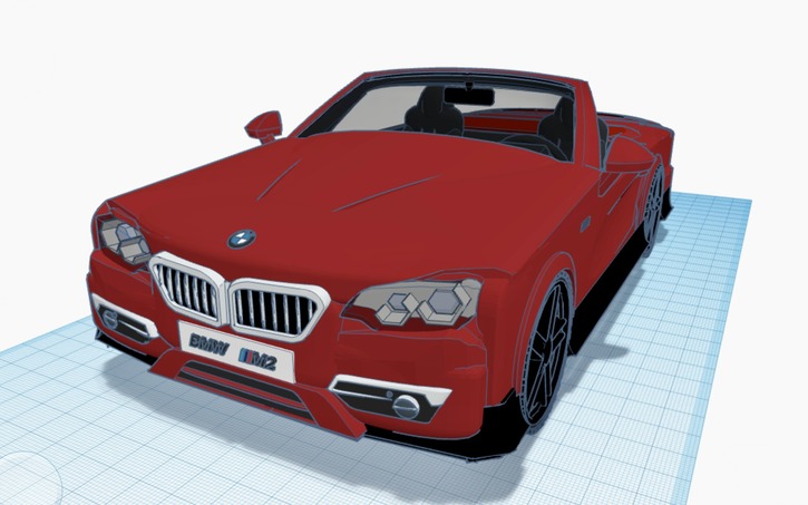 3D design BMW M2 competition | Tinkercad