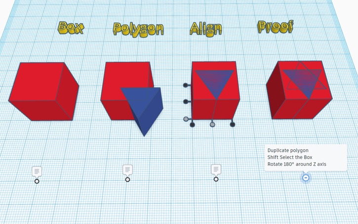 3D design How To Center a Triangle - Tinkercad