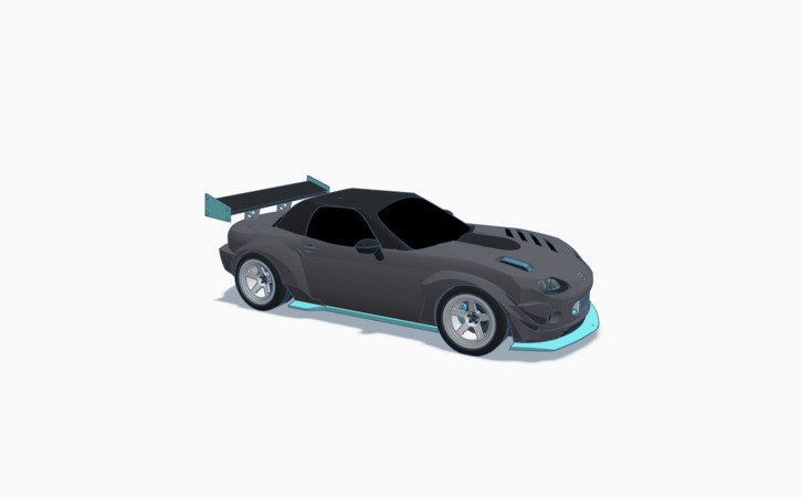 3D design Custom NC1 Miata - Tinkercad