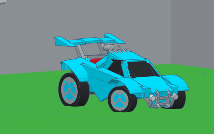 3D design Rocket League Octane - Tinkercad