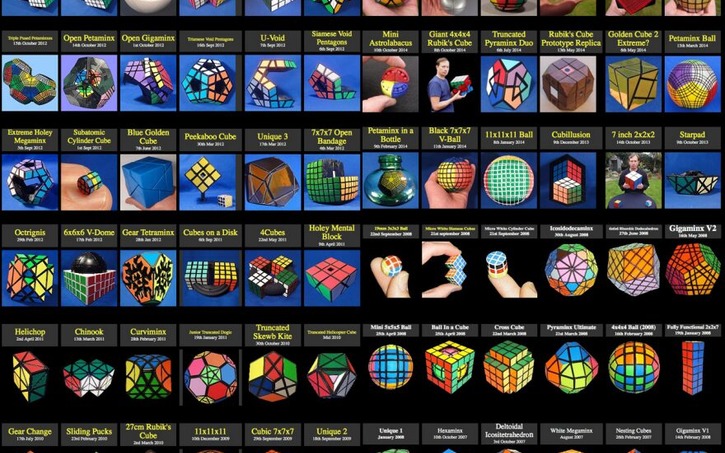 Different kinds sale of rubix cubes