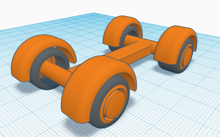 3D design Moon Rover | Tinkercad