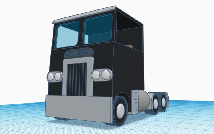 3D design Truck - Tinkercad