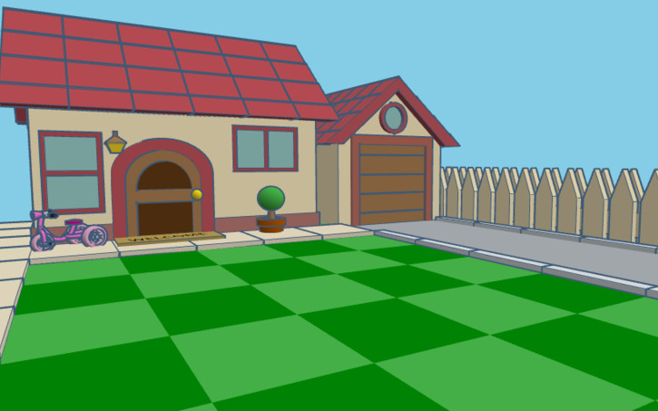 3D design Crazy dave house - Tinkercad