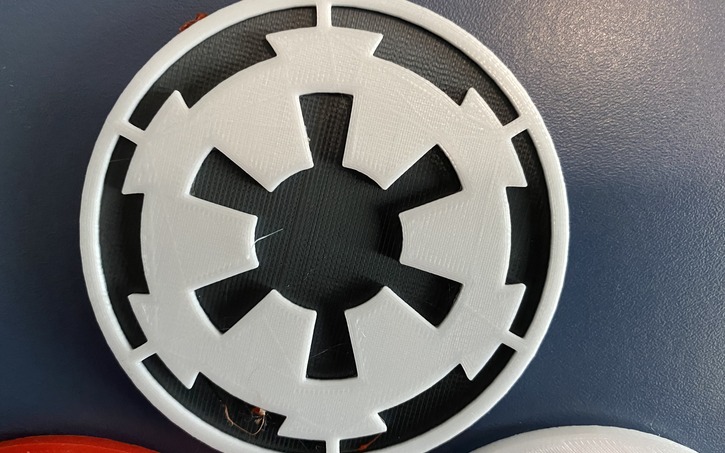 3D design star wars imperial insignia - Tinkercad