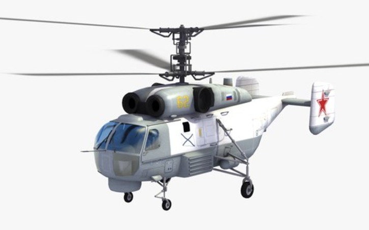 3D design Kamov KA-27 