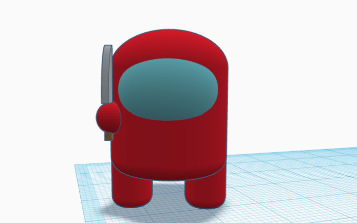 Among Us Characters Tinkercad