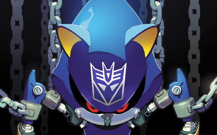 Metal Sonic gets a Decepticon upgrade