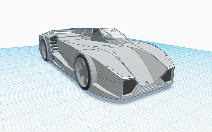 3D design Rego Apogee Speedster - Tinkercad