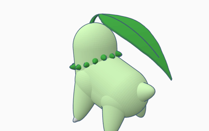 Shiny Chikorita Sprite