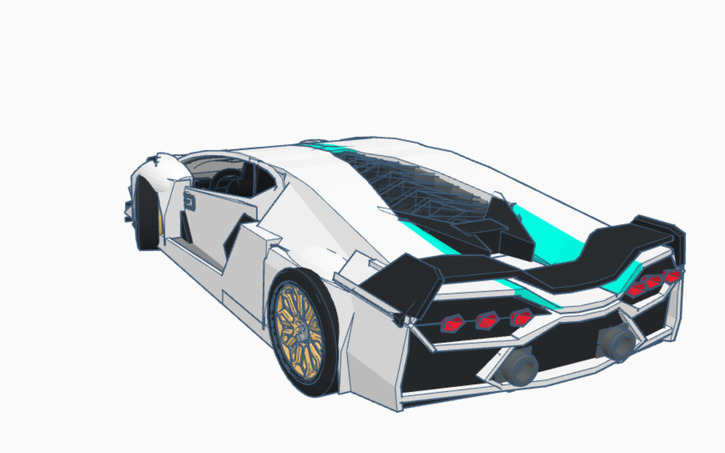 Lamborghini Sian FKP37 ED | Tinkercad