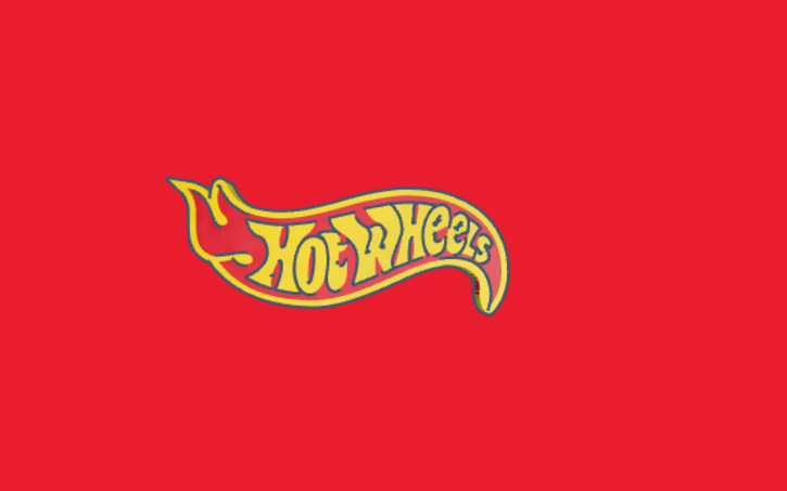 3D design HotWheels Logo - Tinkercad